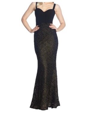 open lace back dress Katrina Gown